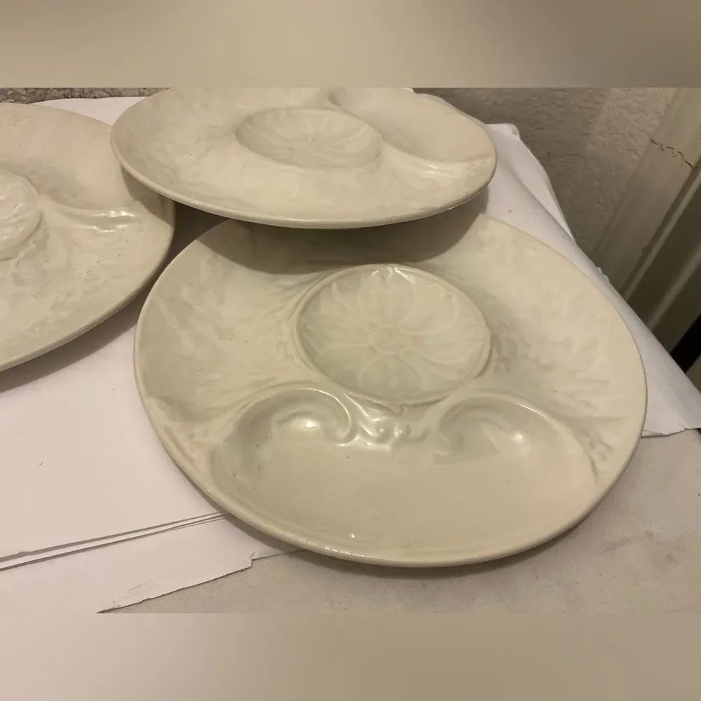 4 Vintage Williams-Sonoma Made in Portugal Plates--Artichoke plates